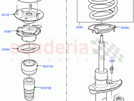 Photo of KIT SUSPENSION SPRING AND PAD…