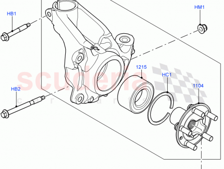 Photo of KNUCKLE FRONT WHEEL…