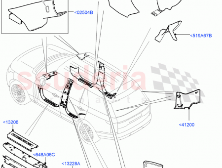 Photo of BEZEL SEAT BELT GUIDE BRACKET…