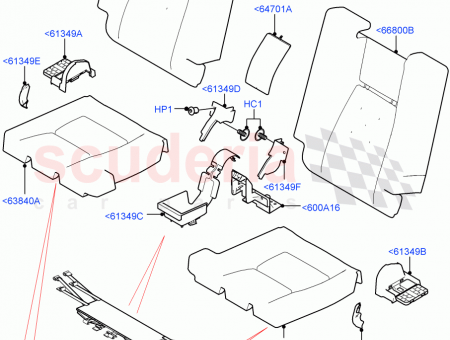 Photo of PAD REAR SEAT BACK…