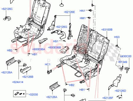 Photo of CARRIER SEAT TRACK…