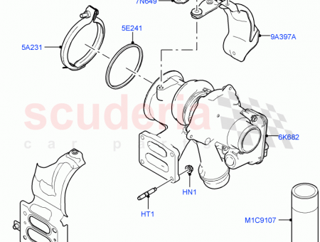 Photo of BRACKET TURBOCHARGER…