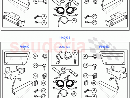 Photo of KIT BEZEL AND BRACKET…