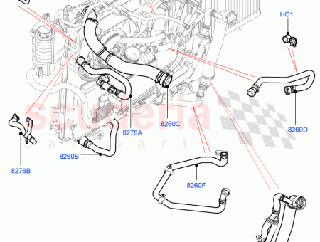 Photo of HOSE RADIATOR TO ENG VENT ELBOW…