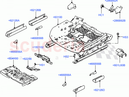 Photo of COVER FRONT SEAT TRACK SUPPORT…