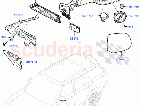 Photo of GLASS REAR VIEW OUTER MIRROR…