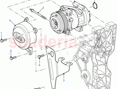 Photo of BRACKET ENGINE FRONT SUPPORT…