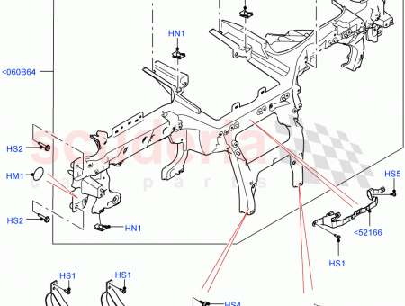 Photo of BRACKET INSTRUMENT PANEL…