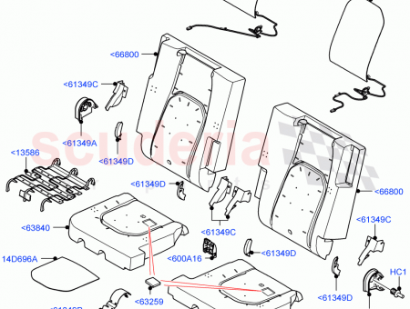 Photo of PAD REAR SEAT CUSHION…