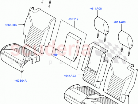 Photo of COVER REAR SEAT CUSHION…