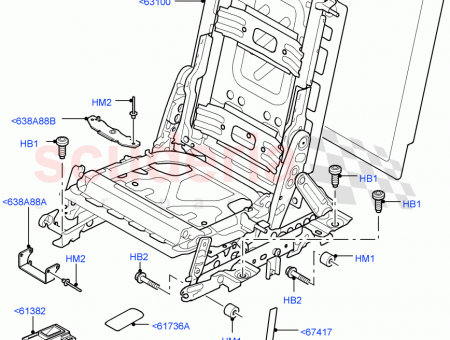 Photo of COVER REAR SEAT BRACKET…