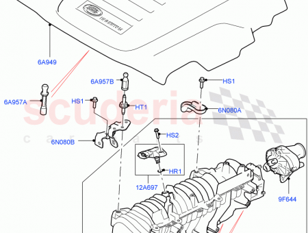 Photo of COVER ENGINE TOP…