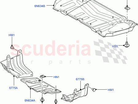 Photo of SHIELD ENGINE COMPARTMENT SPLASH…