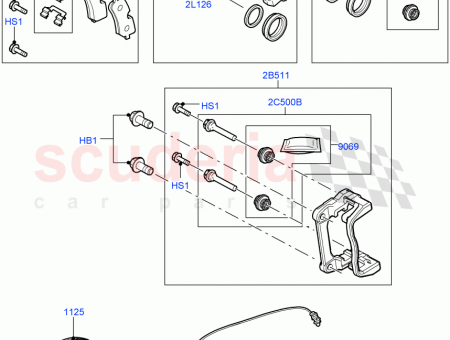 Photo of BRACKET BRAKE CALIPER…