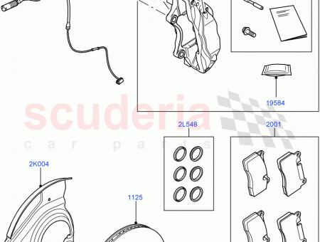 Photo of CALIPER BRAKE LESS PADS…