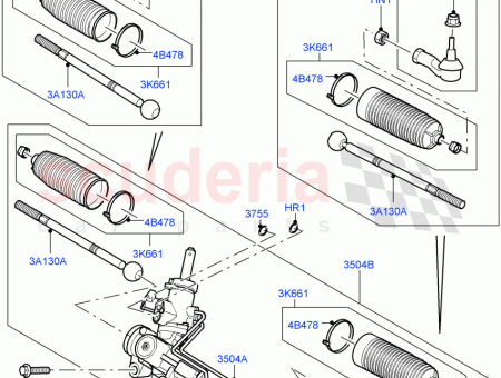 Photo of KIT STEERING GEAR TIE ROD REPAIR…