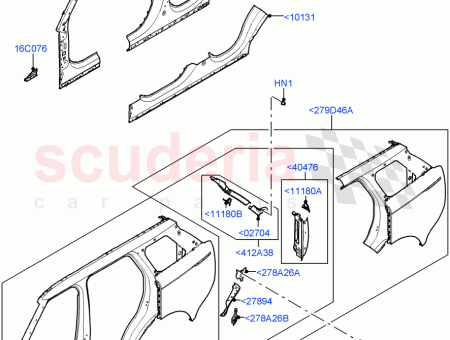 Photo of PANEL QUARTER OUTER RH…