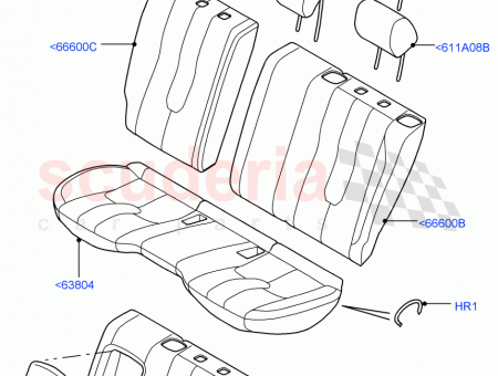 Photo of COVER REAR SEAT CUSHION…