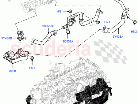 Photo of HOSE EGR COOLER…