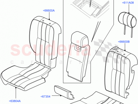 Photo of COVER REAR SEAT BACK…