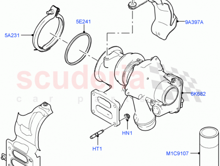 Photo of HEAT SHIELD TURBOCHARGER…