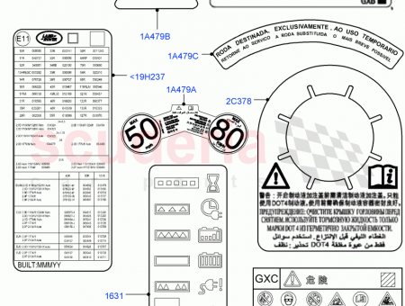 Photo of LABEL WARNING BATTERY…