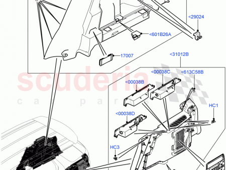 Photo of CLIP SEAT BELT STOWAGE…