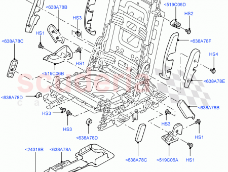 Photo of MOULDING SEAT BACK…