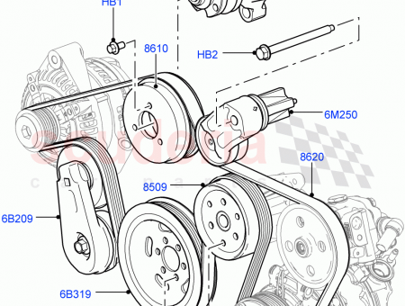 Photo of TENSIONER DRIVE BELT…