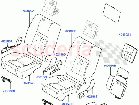 Photo of PAD REAR SEAT BACK…