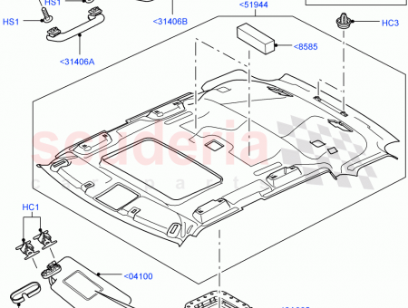 Photo of RETAINER SUN VISOR…