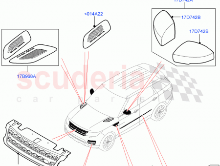 Photo of GRILLE FENDER FRONT…