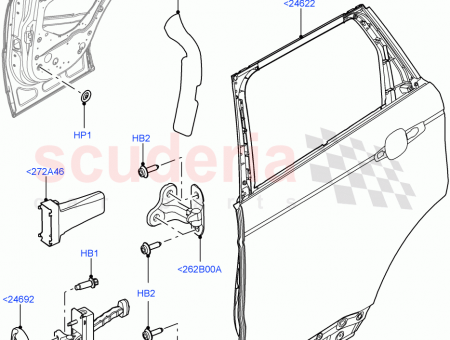 Photo of DOOR REAR LESS HINGES…