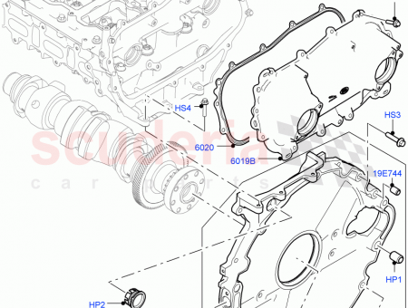 Photo of PLATE CYLINDER BLOCK REAR…