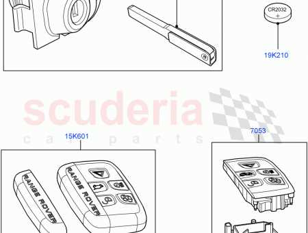 Photo of CHROME END CAP KEY FOB…