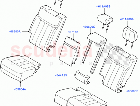 Photo of COVER REAR SEAT BACK…