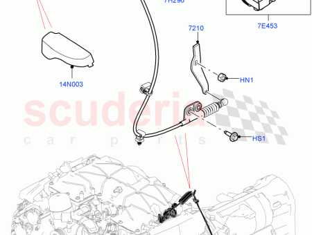 Photo of CABLE SELECTOR LEVER CONTROL…