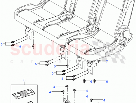 Photo of STRIKER SEAT LOCK…