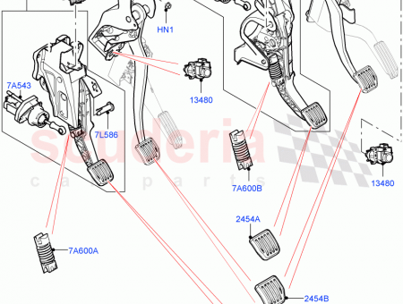 Photo of SPRING CLUTCH PEDAL RETRACTING…