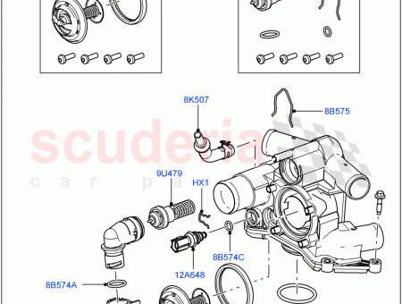 Photo of SENSOR ENGINE COOLANT TEMPERATURE…