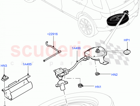 Photo of WINCH SPARE WHEEL…