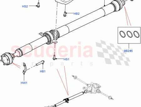 Photo of SHAFT REAR AXLE OUTER STUB…