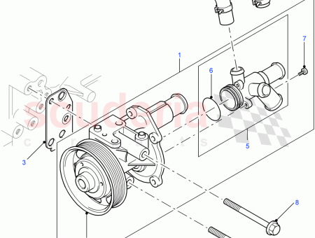 Photo of KIT WATER PUMP REPAIR…