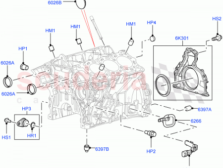 Photo of RETAINER AND SEAL CRANKSHAFT…