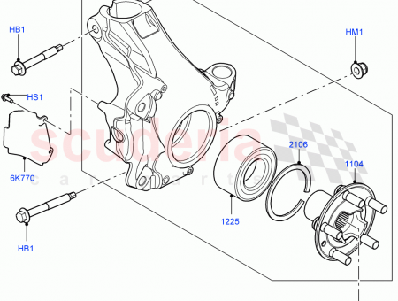 Photo of KNUCKLE FRONT WHEEL…