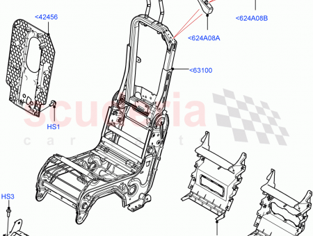 Photo of BRACKET FRONT SEAT BACK FRAME…