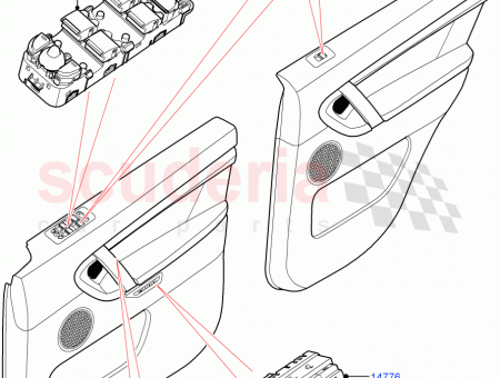 Photo of SWITCH SEAT MEMORY CONTROL…