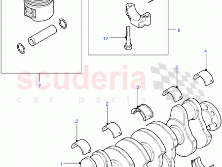 Photo of BEARING CRANKSHAFT MAIN THRUST…