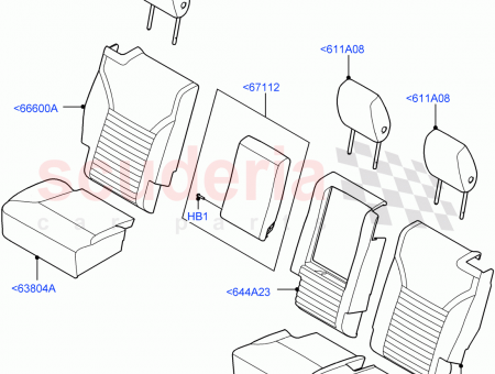 Photo of BOLSTER REAR SEAT BACK…