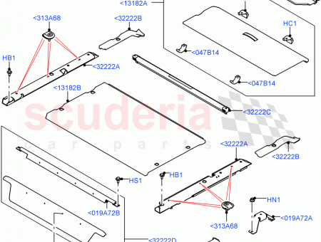 Photo of RAIL LUGGAGE COMPARTMENT INSERT…